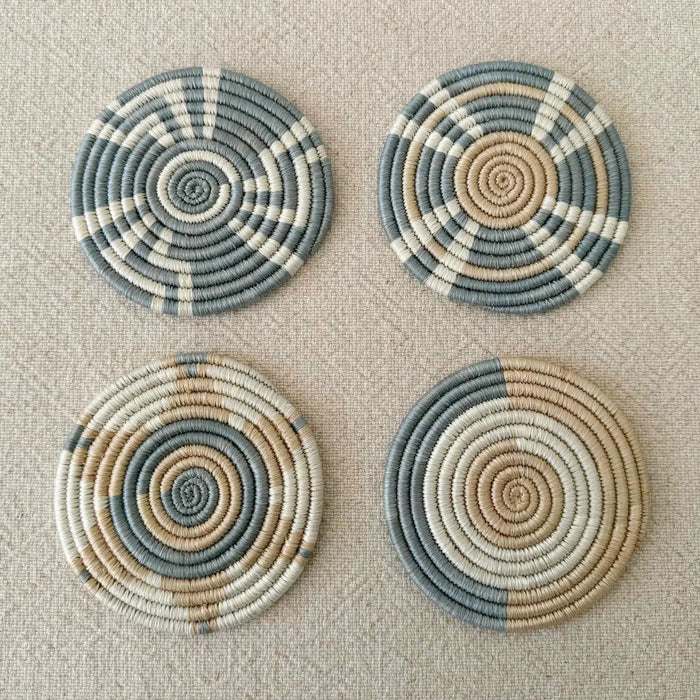 Amsha Woven Coasters Set- Assorted Styles