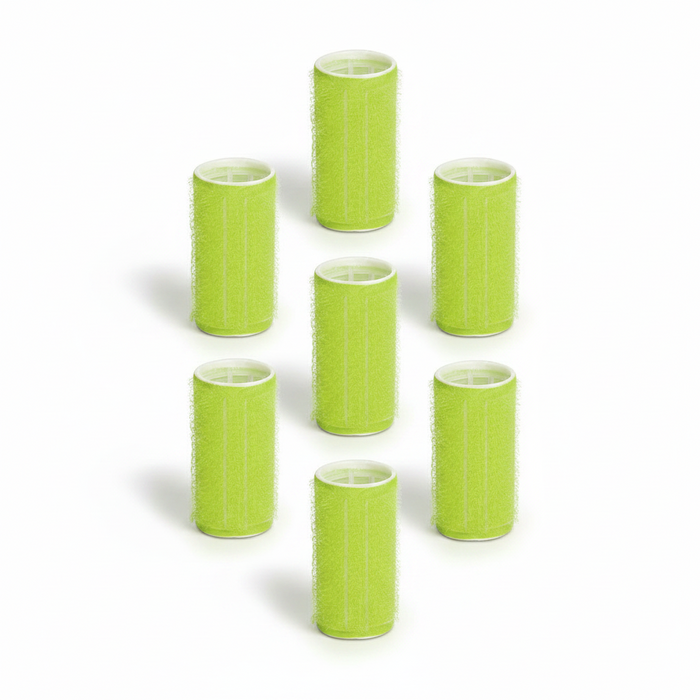 Annie Self-Gripping Hair Rollers 3/4 Inch, 6 Count, Green