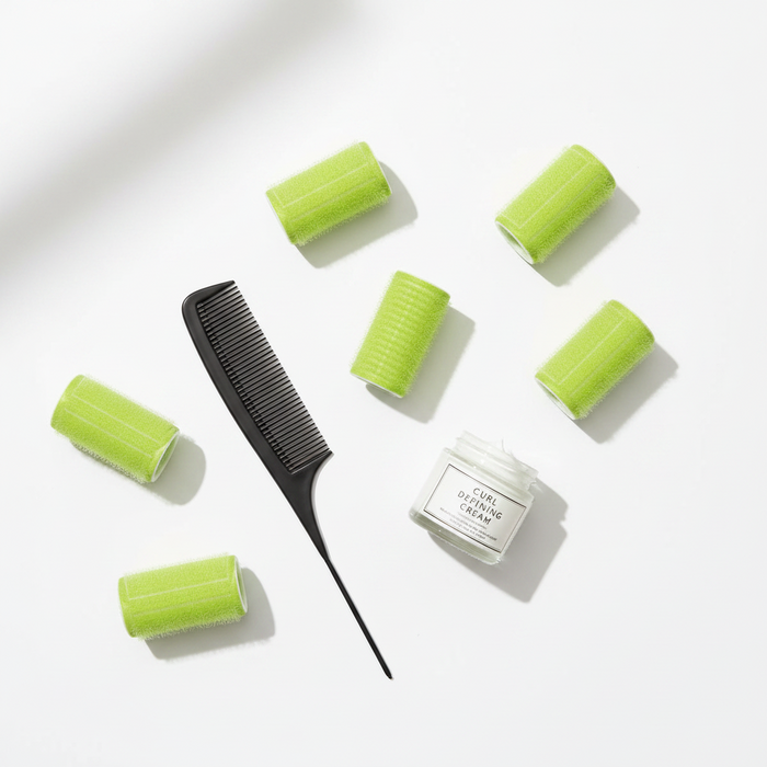 Annie Self-Gripping Hair Rollers 3/4 Inch, 6 Count, Green