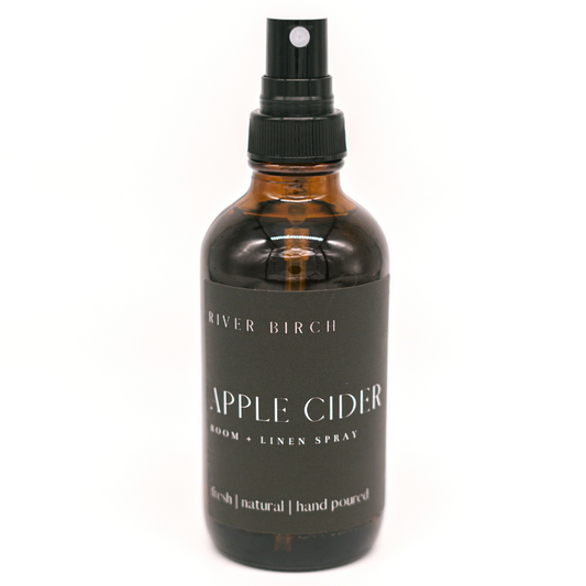 Apple Cider - 4 oz Amber Glass Room + Linen Spray