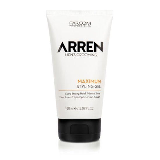 Farcom Arren Men | Styling Gel Maximum Hold 150ml - New Hair Supplies Ireland