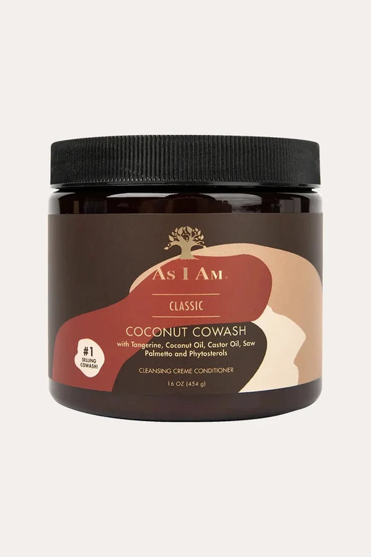 AS I AM CLASSIC COCONUT COWASH CLEANSING CREME CONDITIONER 16oz AS I AM