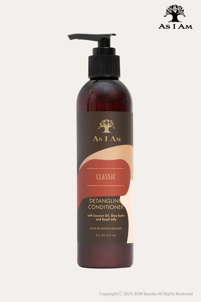 AS I AM CLASSIC DETANGLING CONDITIONER LEAVE-IN RELEASER 8oz - BSW BEAUTY CANADA