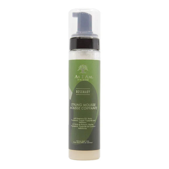 AS I AM Rosemary Styling Mousse 8oz