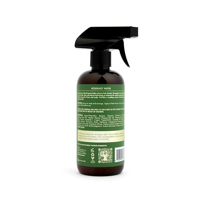 AS I AM Rosemary Water  16 oz