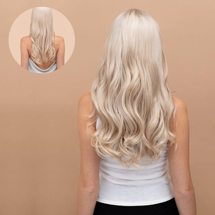 Ash Blonde (60) 20" 220g - Clip-Ins