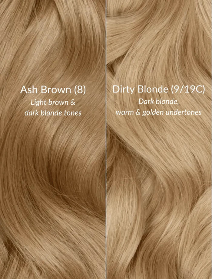 Ash Brown (8) 20" 220g - Clip-Ins