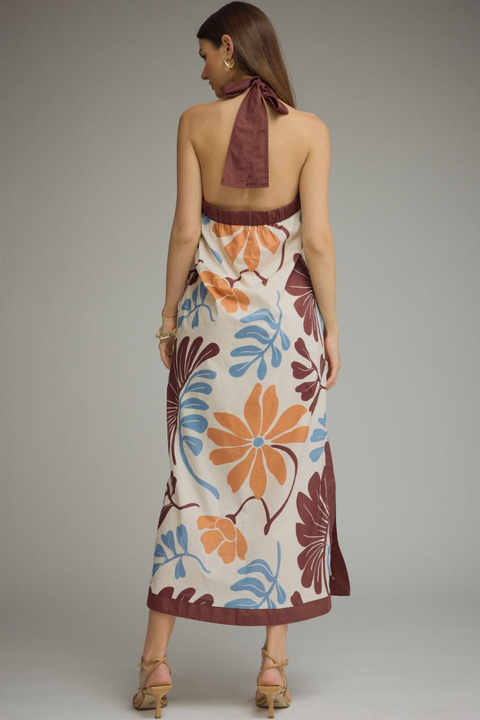 Autumn Breeze Midi Dress
