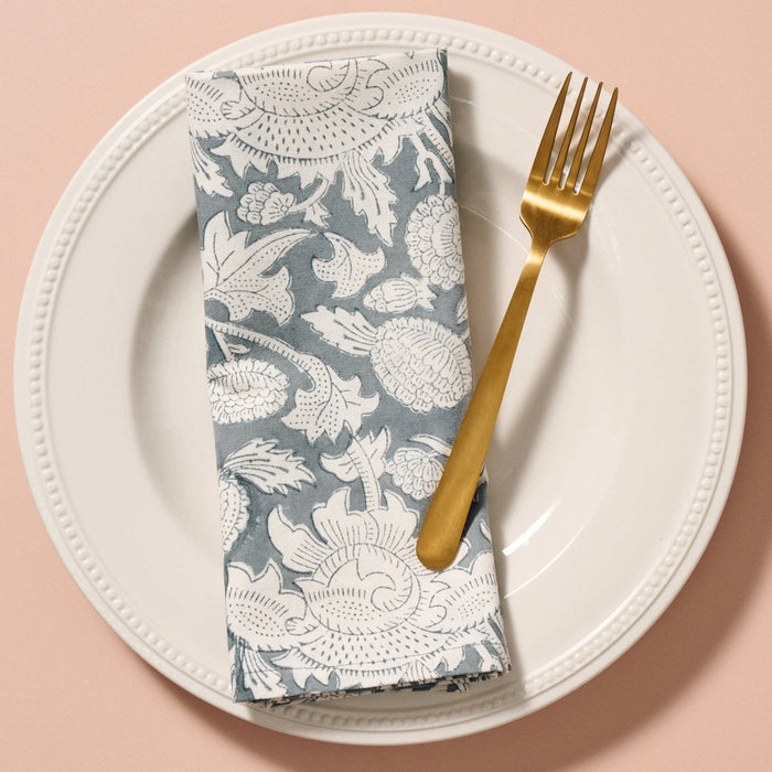Baadal Blockprint Napkin- Sold Individually