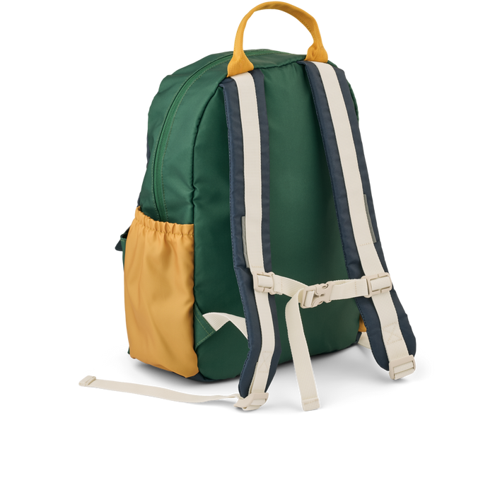 Liewood - Backpack - Lennon - Garden Green Multi Mix - Back