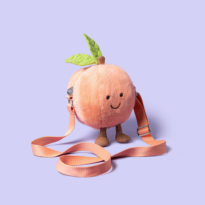 JellyCat - Bag - Amuseables Peach - Lifestyle Cut