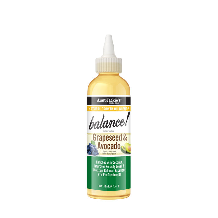 Balance!  - Grapeseed & Avocado Natural Growth Oil Blend