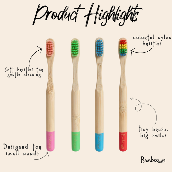 Bamboo Switch - Bamboo Kids Toothbrush