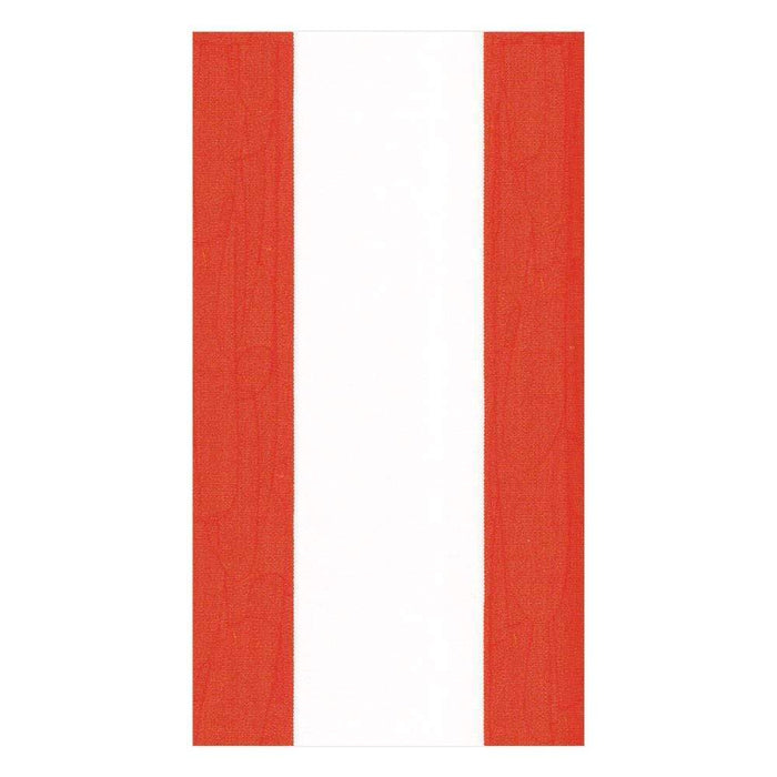 Bandol Stripe Red Guest Towels