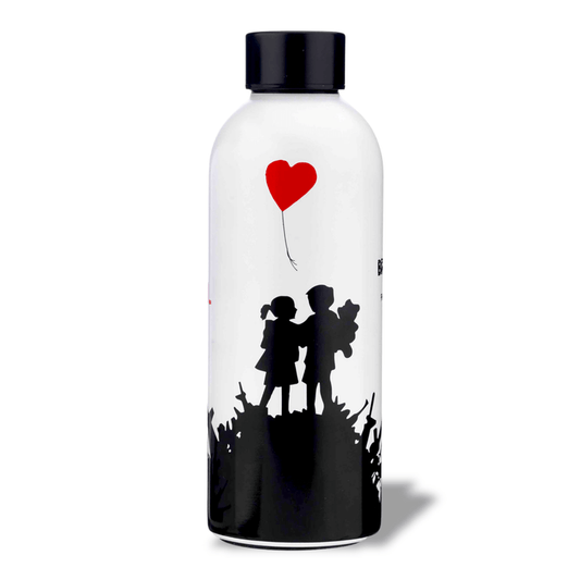 Banksy's Graffiti Borraccia "DUAL" - Kids On Guns - Taryn x Philip Boutique