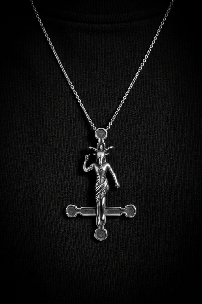 Baphomet Inverted Cross