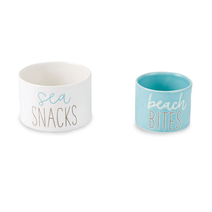 BEACH SNACK DIP CUP NESTED SET