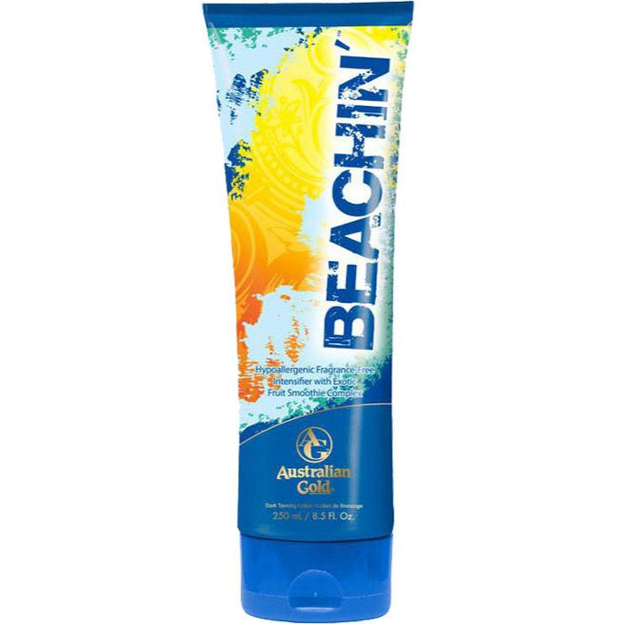 Australian Gold Beachin hypoallergenic tanning lotion intensifier accelerator