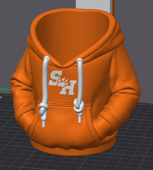 Bearcats Hoodie Pen Holder & Koozie
