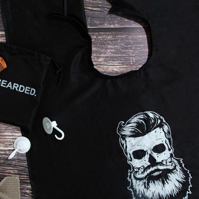 Beard Grooming Bib-BEARDED.-BEARDED.