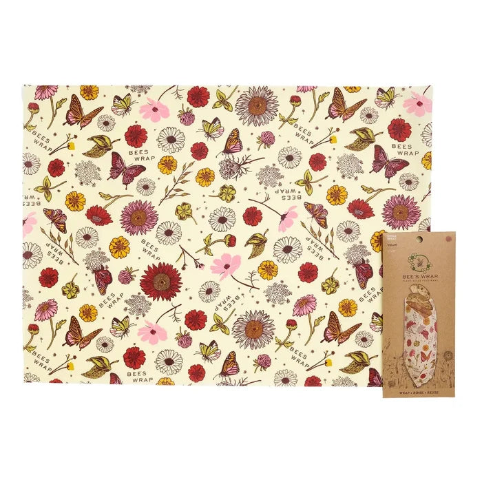 Reusable Bread Wrap - Beeswax or Vegan, Organic, Plastic Free