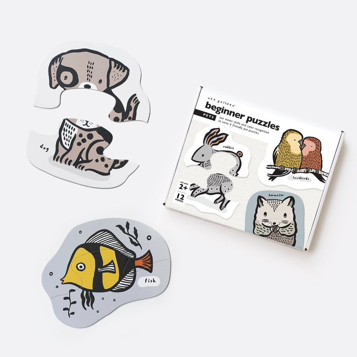 Wee Gallery Beginner Puzzles - Pets