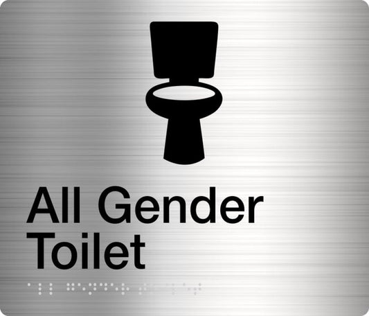 BEST BUY AGT All Gender Sign Braille