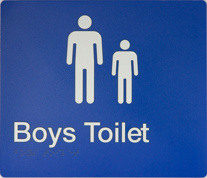 BEST BUY Boys Toilet Sign Braille