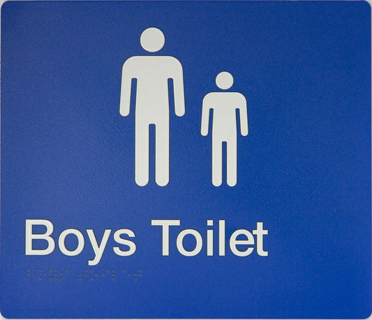 BEST BUY Boys Toilet Sign Braille