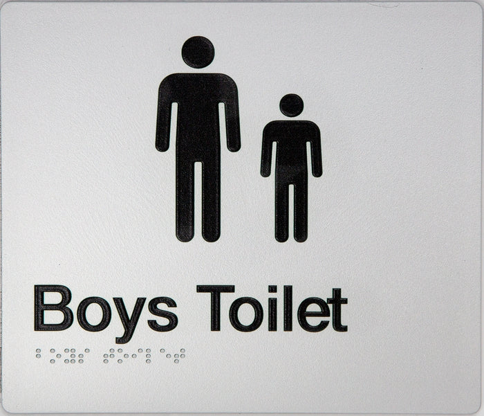 BEST BUY Boys Toilet Sign Braille