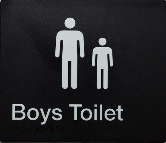 BEST BUY BT Boys Toilet Sign Braille