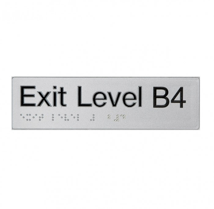 BEST BUY EB4 Exit Sign Basement 4 Braille