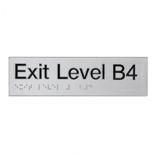 BEST BUY EB4 Exit Sign Basement 4 Braille