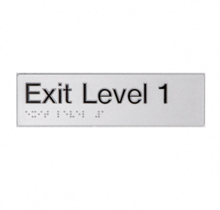 BEST BUY EL1 Exit Sign Level 1 Braille