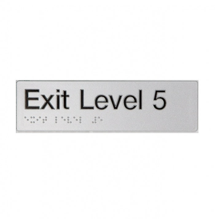 BEST BUY EL5 Exit Sign Level 5 Braille