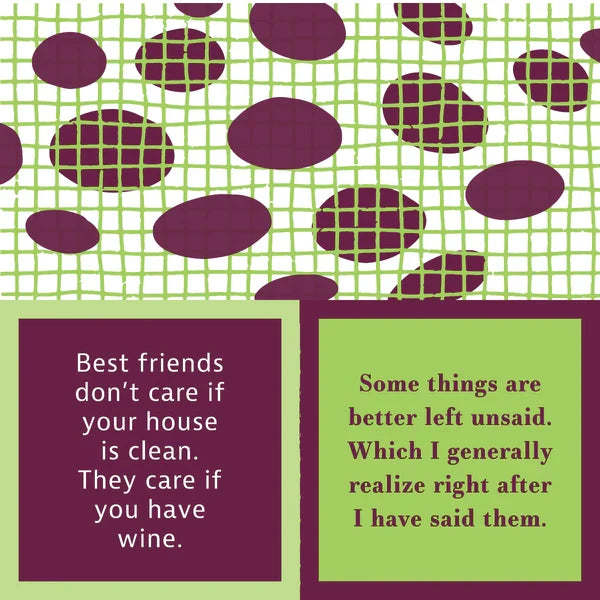 Best Friends Cocktail Napkin