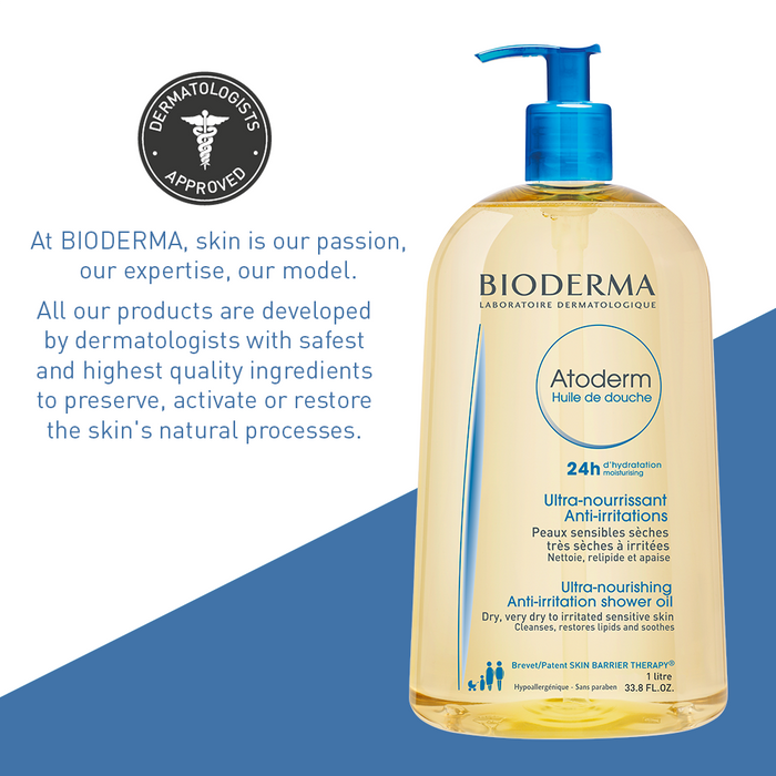 Bioderma Atoderm Shower Oil 6.7oz