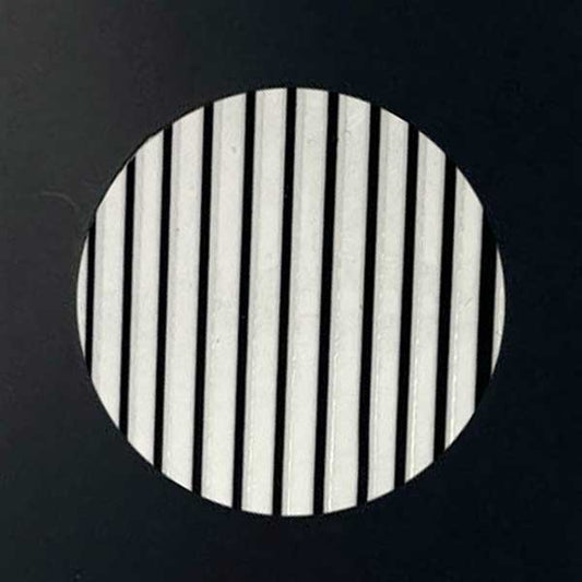 Black Stripes Nail Art Decals