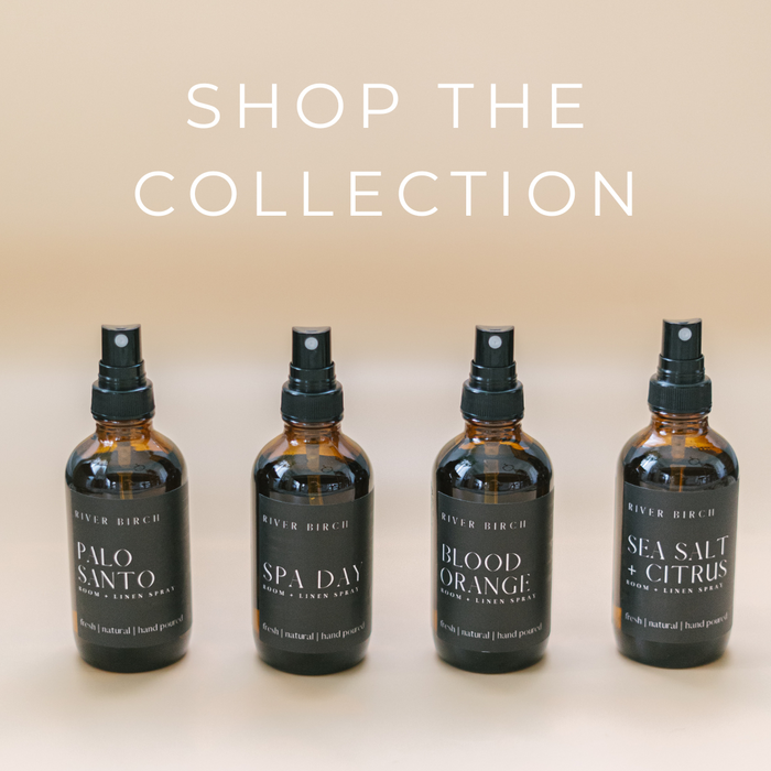 Blood Orange - 4 oz Black Glass Room + Linen Spray