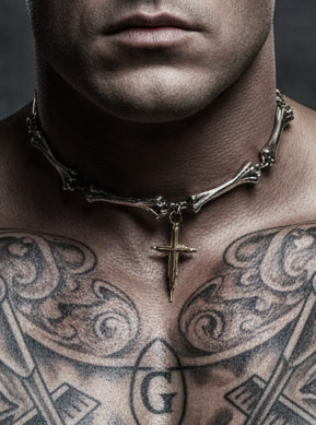 Bone Link Necklace