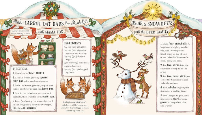 Book - Brown Bear Wood: Christmas Advent Calendar - Spread 5