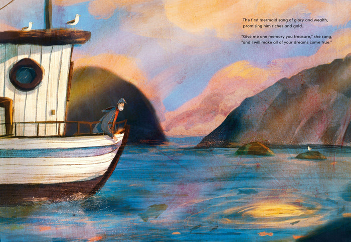 Book -  Fisherman And The Mermaids - Spread 1