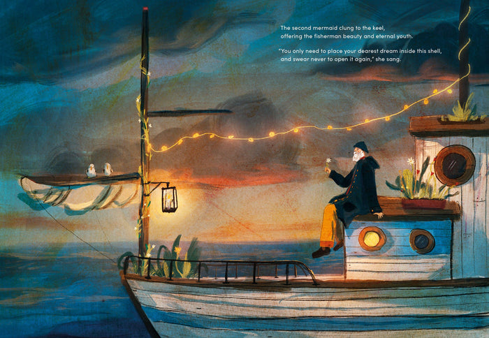 Book -  Fisherman And The Mermaids - Spread 3