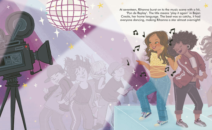 Book - Little People, Big Dreams - Rihanna - Spread 2