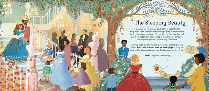Book - Story Orchestra: The Sleeping Beauty - Spread 1