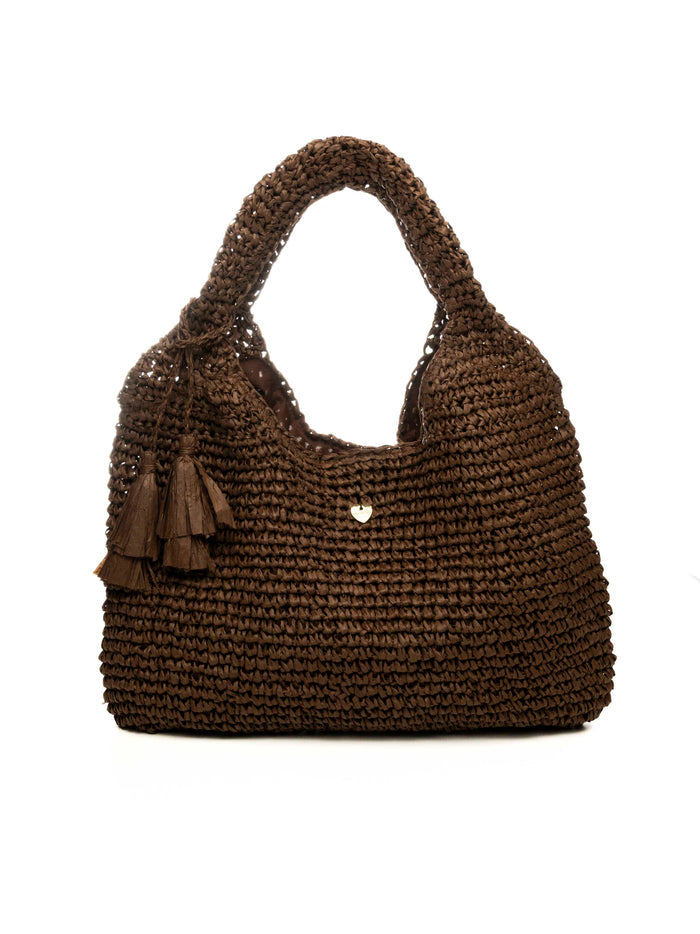 HATYOU borsa a spalla carta marrone BP0353 CARTA-MARRONE