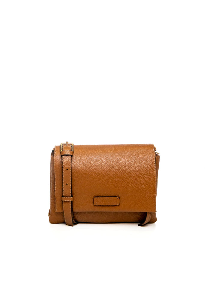 DI LORENZO borsa a spalla madonna marrone MADONNA CERVO-CUOIO