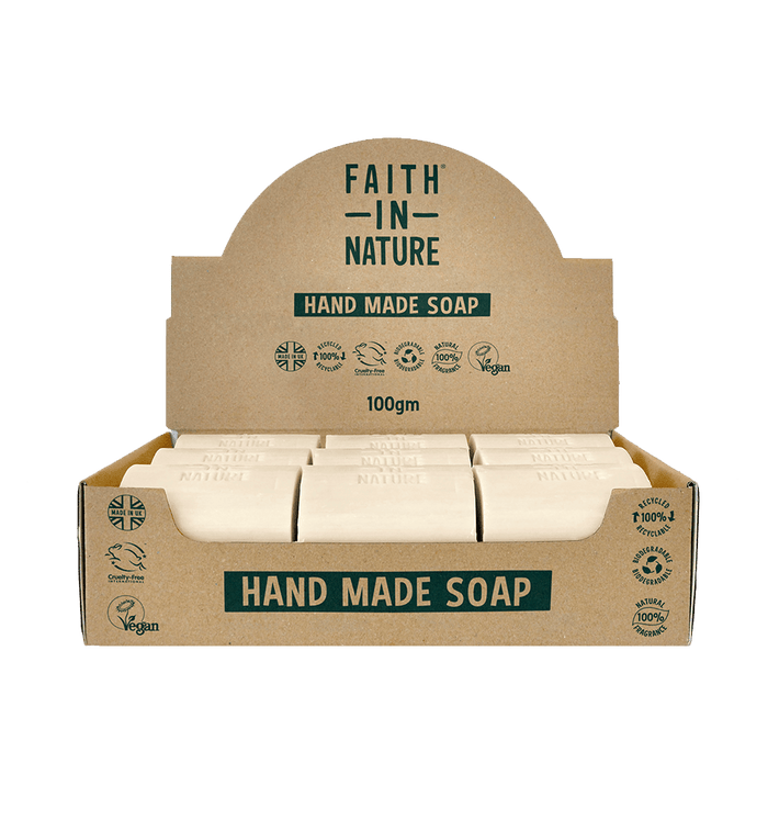 Box of 18 unwrapped Grapefruit & Orange soaps