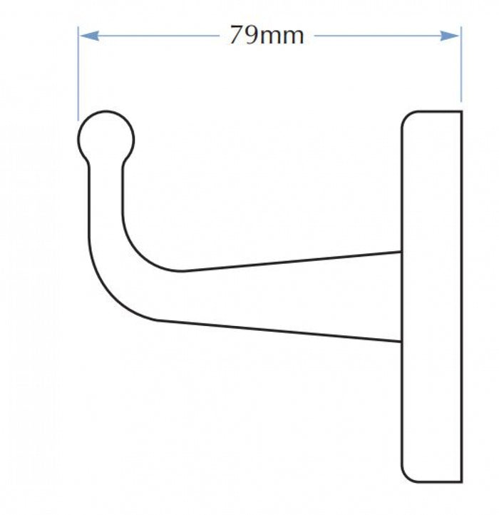 Bradley 9119 Robe Hook Concealed