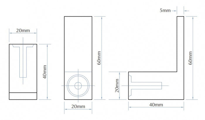 Bradley Artemis ART033 Robe Hook Single